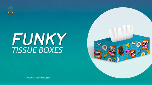 Stylish acrylic tissue box and Harry Potter-themed tissue box covers available online in Pakistan.