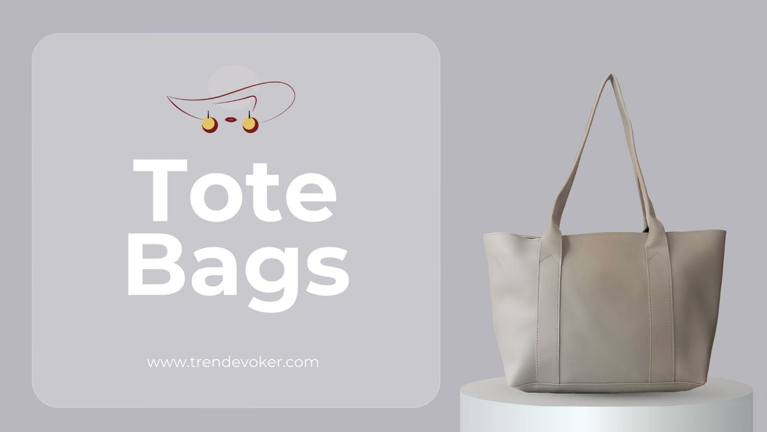 Eco-friendly leather tote bags for women in Pakistan by TrendEvoker.