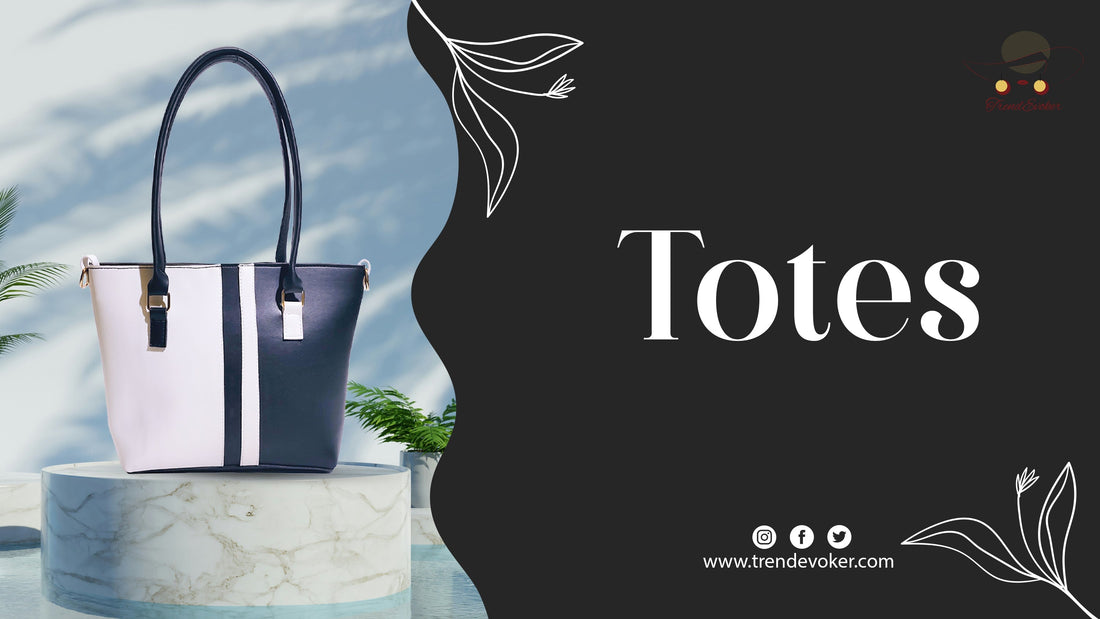 Premium leather tote bags and handbags for women in Pakistan – TrendEvoker Collection.