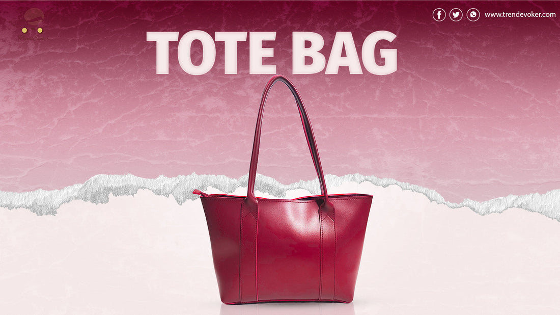 Pakistani woman styling a leather tote bag with casual outfit.