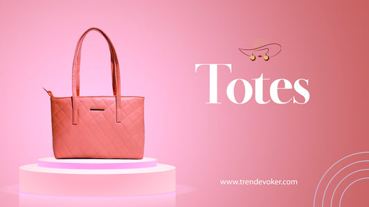 Stylish tote bags, clutches, and shoulder handbags for women in Pakistan – TrendEvoker online collection.