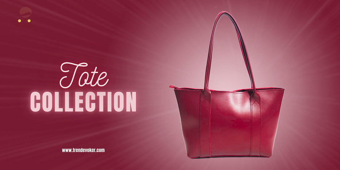 Premium leather tote bags and stylish handbags for women in Pakistan – TrendEvoker Collection.
