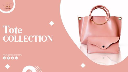 Stylish premium leather tote bag for women available online in Pakistan with delivery.