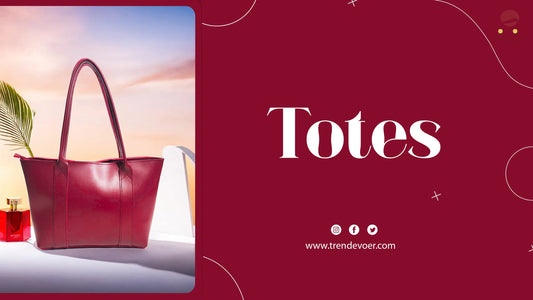 Trendy leather tote bags and branded handbags for women in Pakistan – available online at TrendEvoker.