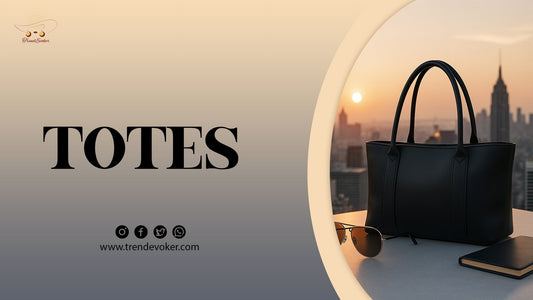 Stylish leather tote bags for women in Pakistan – TrendEvoker 2025 collection.