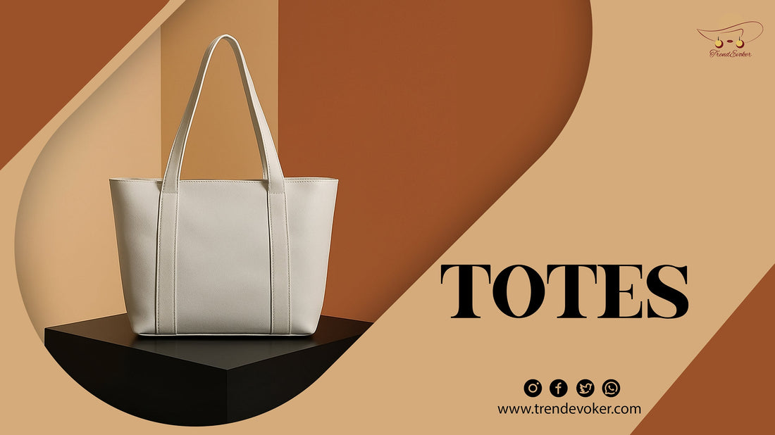Stylish leather tote bags for women in Pakistan available online with affordable prices – TrendEvoker.