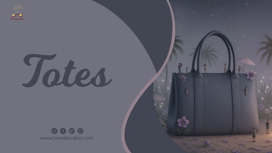 Premium affordable leather tote bag for women in Pakistan – stylish large brown tote from TrendEvoker's 2025 collection.