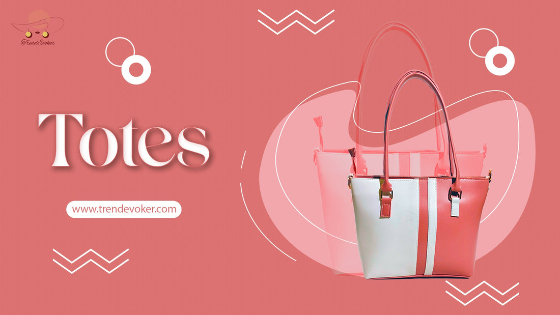 Stylish leather tote bag in Pakistan - TrendEvoker's guide to the best handbags for women, featuring premium leather totes for work and travel.