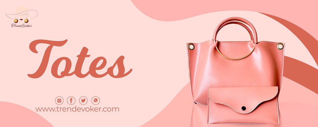 Stylish leather tote bags for women in Pakistan 2025 – TrendEvoker Collection.