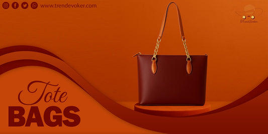 Stylish leather tote bag for women in Pakistan with modern design and spacious interior.