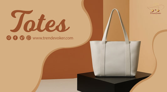 Stylish oversized leather tote bag for women in Pakistan – TrendEvoker.