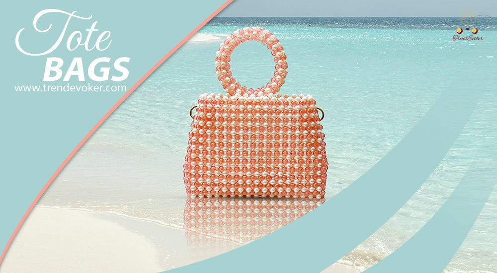 Eco-friendly tote bags, wooden handbags, and leather crossbody bags for women in Pakistan available online at TrendEvoker.