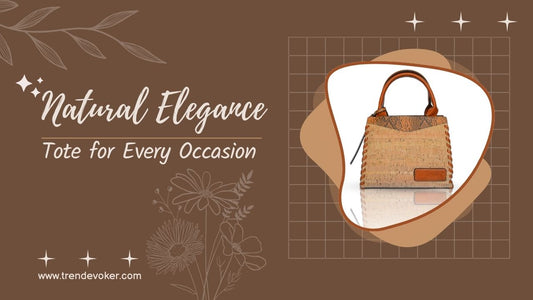 A handcrafted wooden tote bag with natural design, showcasing elegance and eco-friendly fashion for women in Pakistan