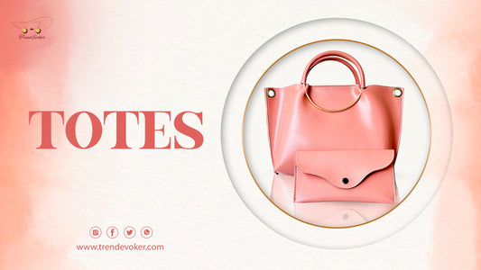 Eco-friendly tote bags, leather handbags, and wooden purses for women in Pakistan – TrendEvoker sustainable fashion collection.