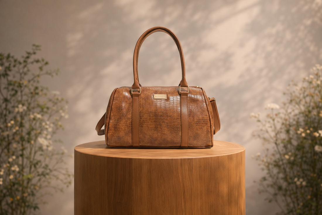 Premium minimalist leather tote and travel duffle bags in Pakistan – TrendEvoker.