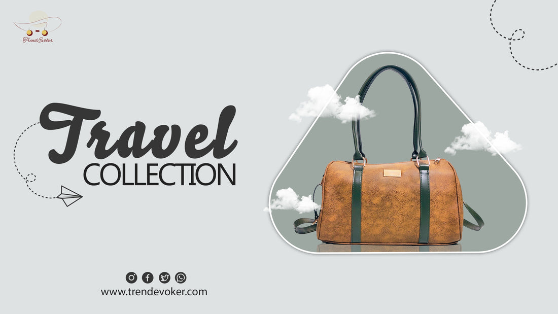 Premium leather travel duffle bag in Pakistan – Best leather bags for women and men, available in Karachi, Lahore, and Islamabad.