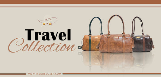 Affordable and durable leather tote bags for work and travel, available at TrendEvoker online store in Pakistan.