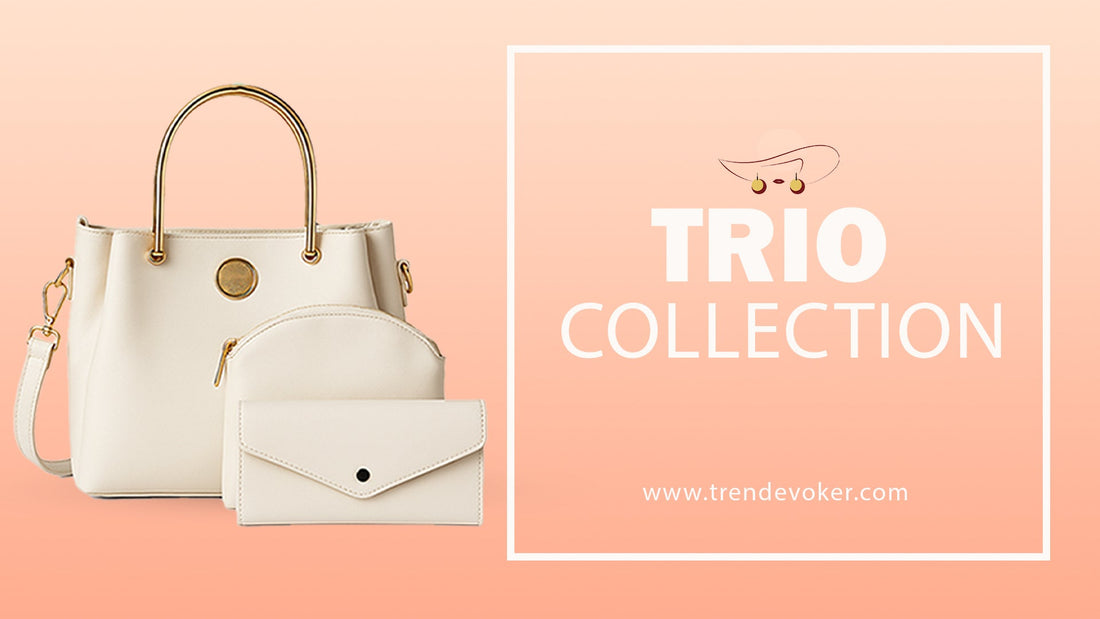 Trendy tote, clutch, and crossbody handbags for women in Pakistan 2025 – TrendEvoker collection.