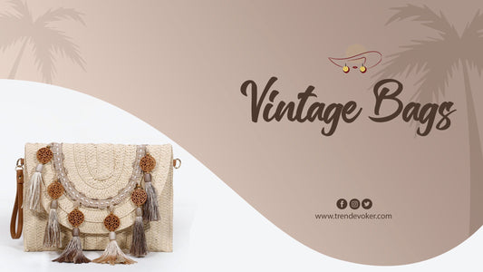 Handmade boho and vintage bags for women in Pakistan – TrendEvoker collection.