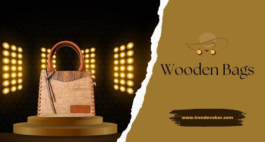 Stylish handmade wooden crossbody bag for women in Pakistan – TrendEvoker collection.