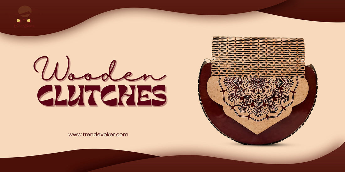 Handmade wooden handbags for women in Pakistan – TrendEvoker eco-friendly fashion purses.