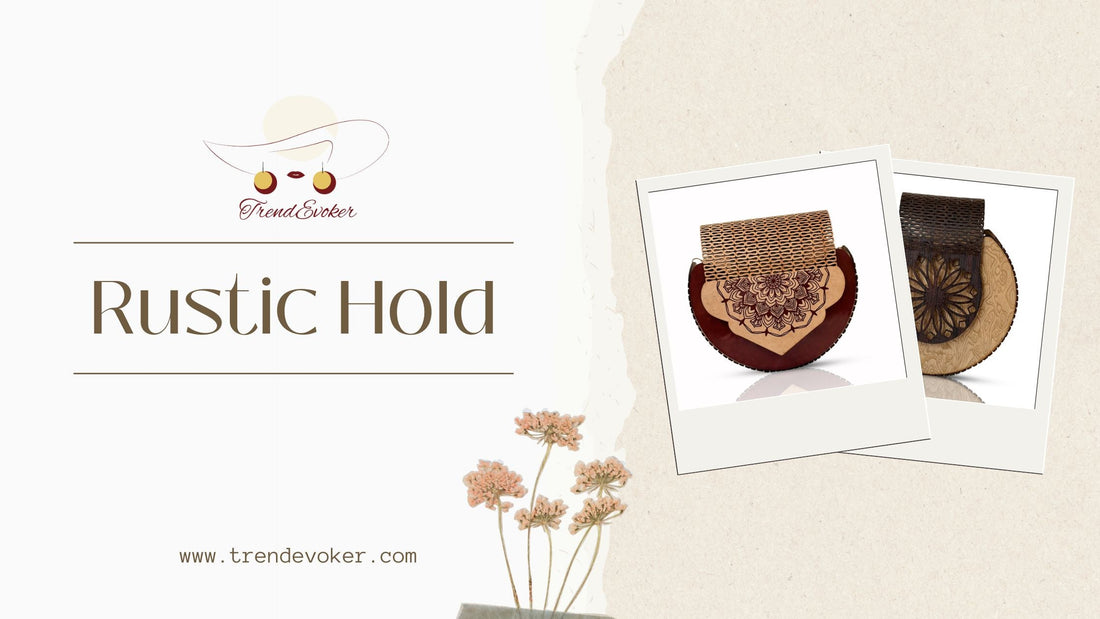 Handmade Wooden Crossbody Bag in Pakistan – Eco-Friendly Bamboo Design.