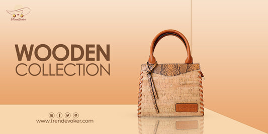 Handmade eco-friendly wooden handbags for women in Pakistan – TrendEvoker.