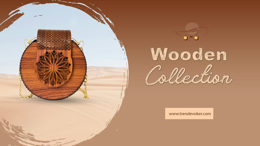 Premium wooden purses crafted in Pakistan with eco-friendly designs.