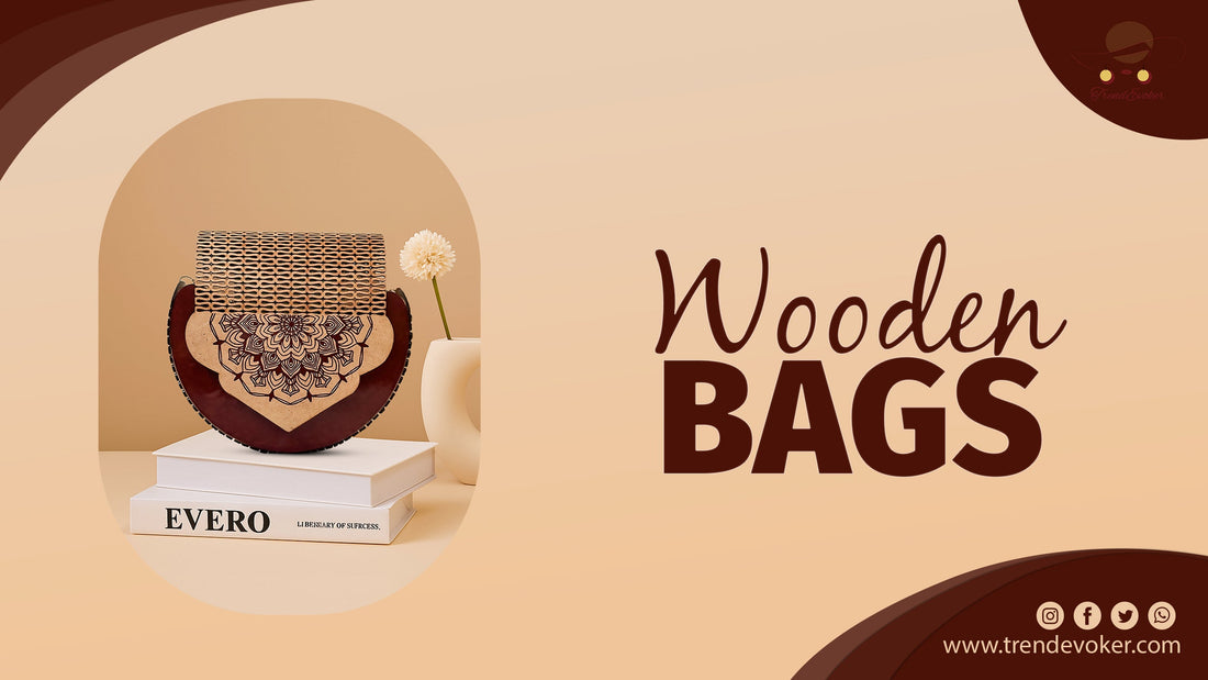 Handmade wooden crossbody bag for women – eco-friendly fashion accessory available online in Pakistan.