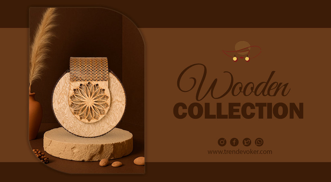 Handmade eco-friendly wooden bag for women in Pakistan – TrendEvoker.