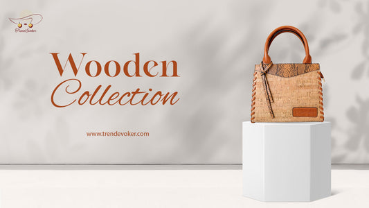 Handmade Wooden Bag with Eco-Friendly Design in Pakistan – Trendy Crossbody and Shoulder Bag.