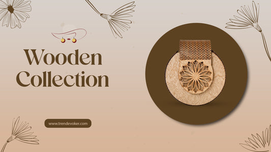 Handmade eco-friendly wooden purse for women in Pakistan – sustainable fashion accessory.