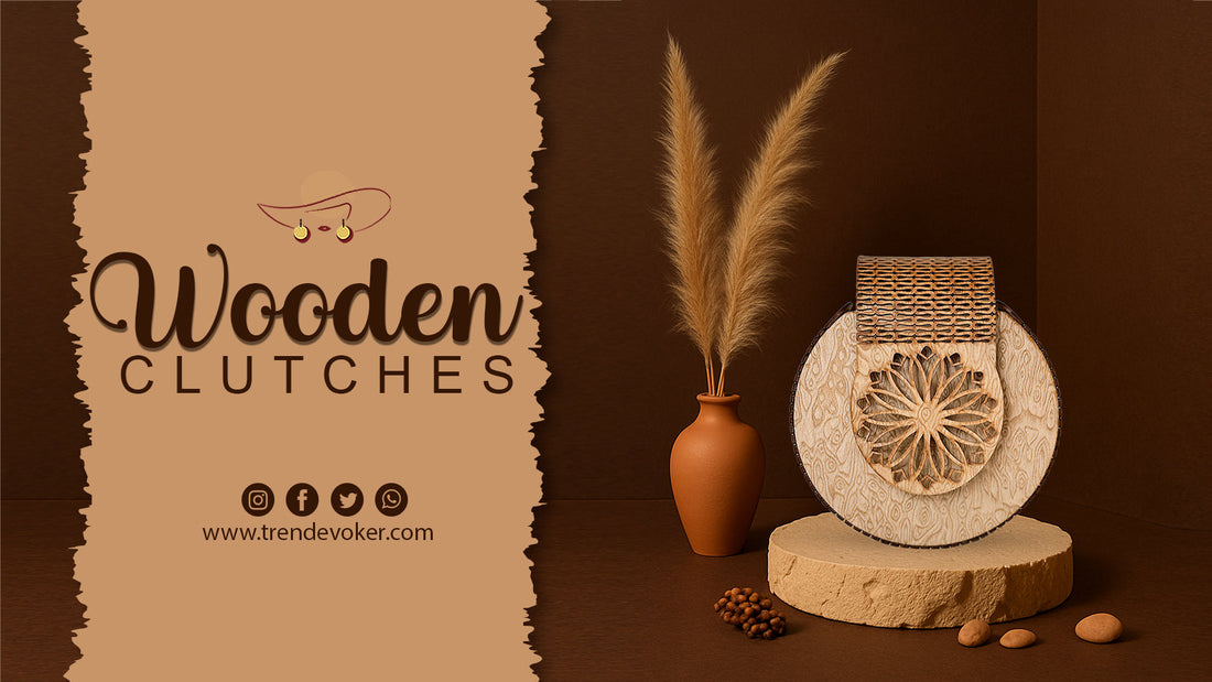 Handmade wooden bag in Pakistan with eco-friendly design and traditional craftsmanship.