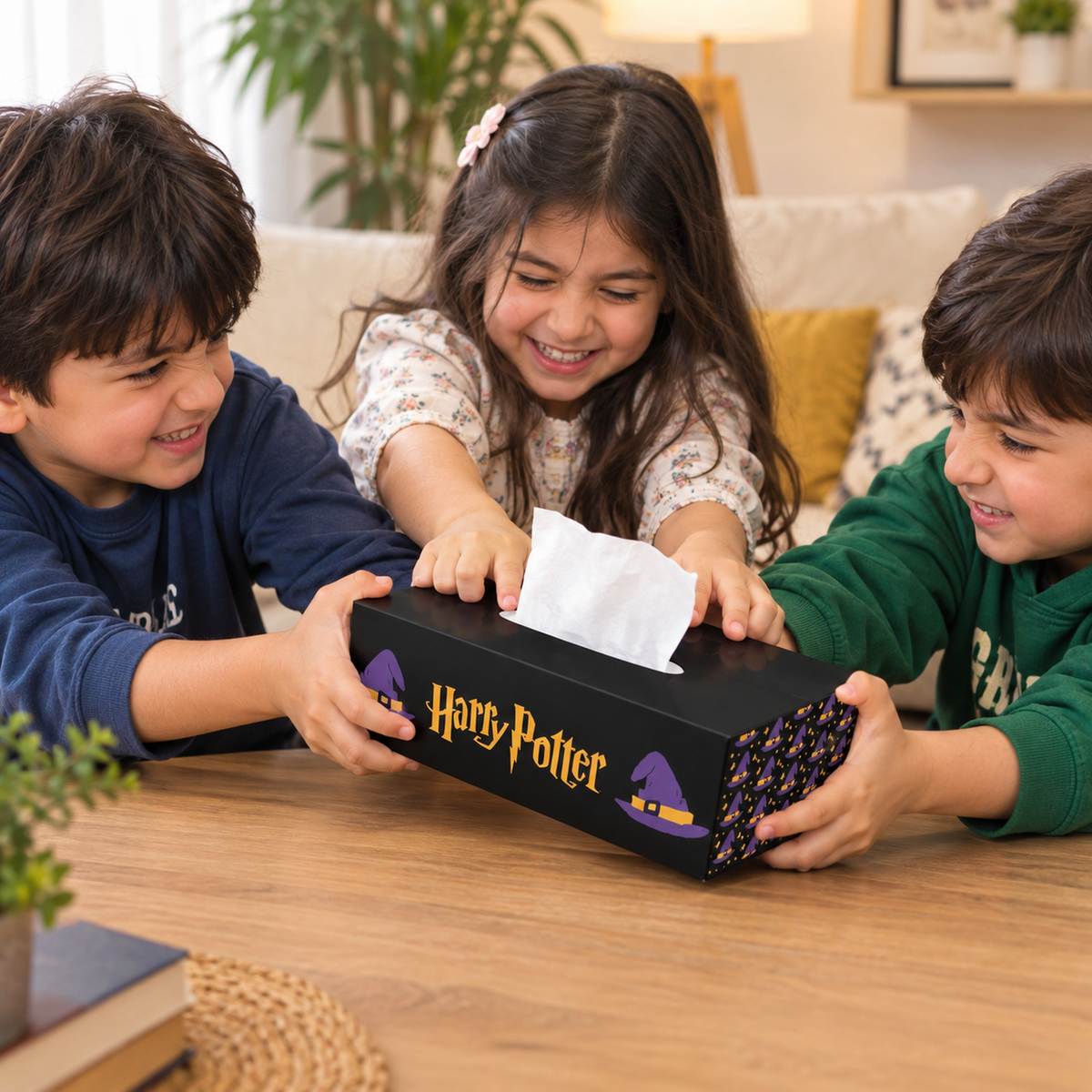 Enchanted Hogwarts Tissue Box